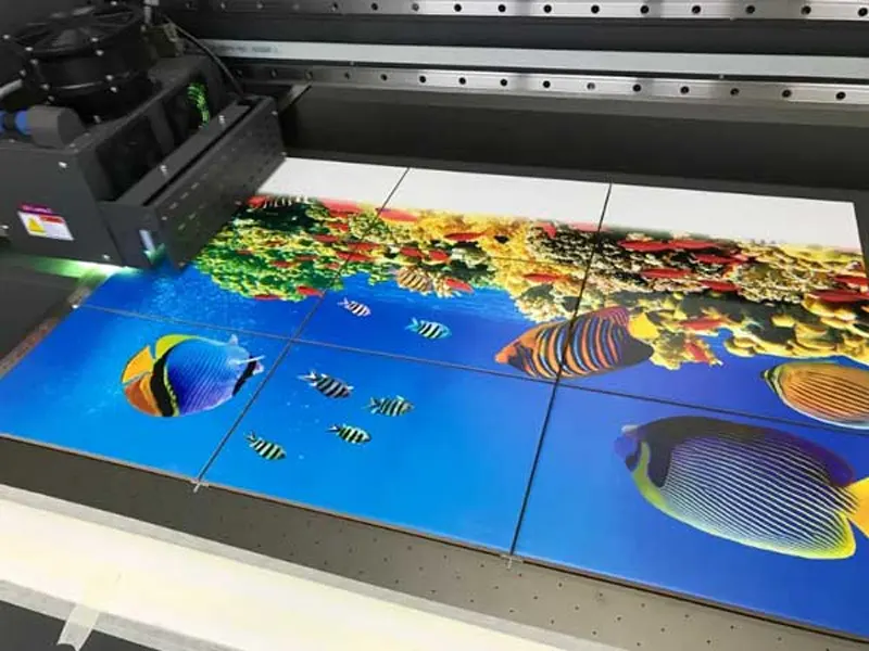 چاپ یووی فلت بد برای تابلو تبلیغاتی